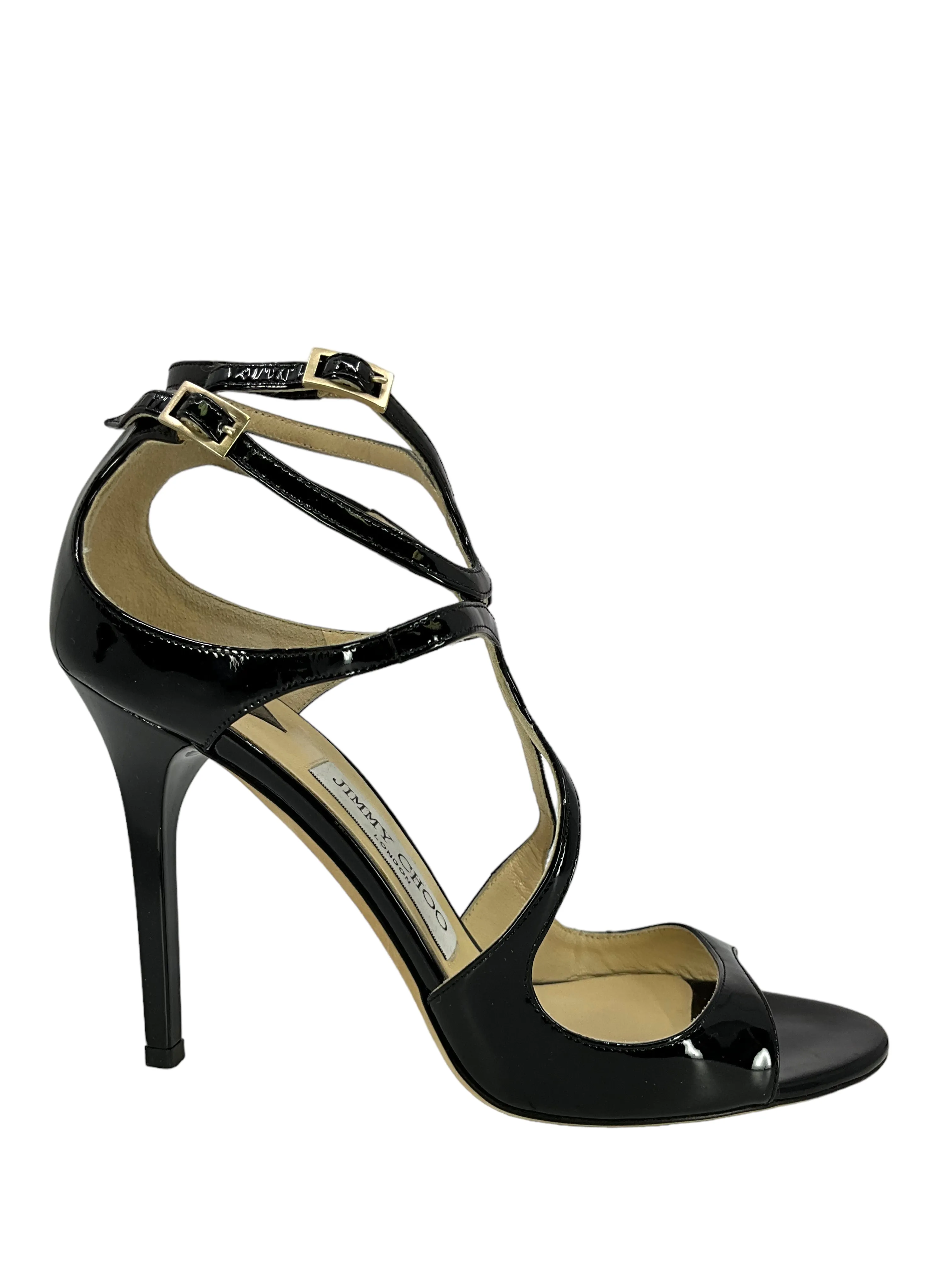 JIMMY CHOO Lang 100 Sandals Size 8