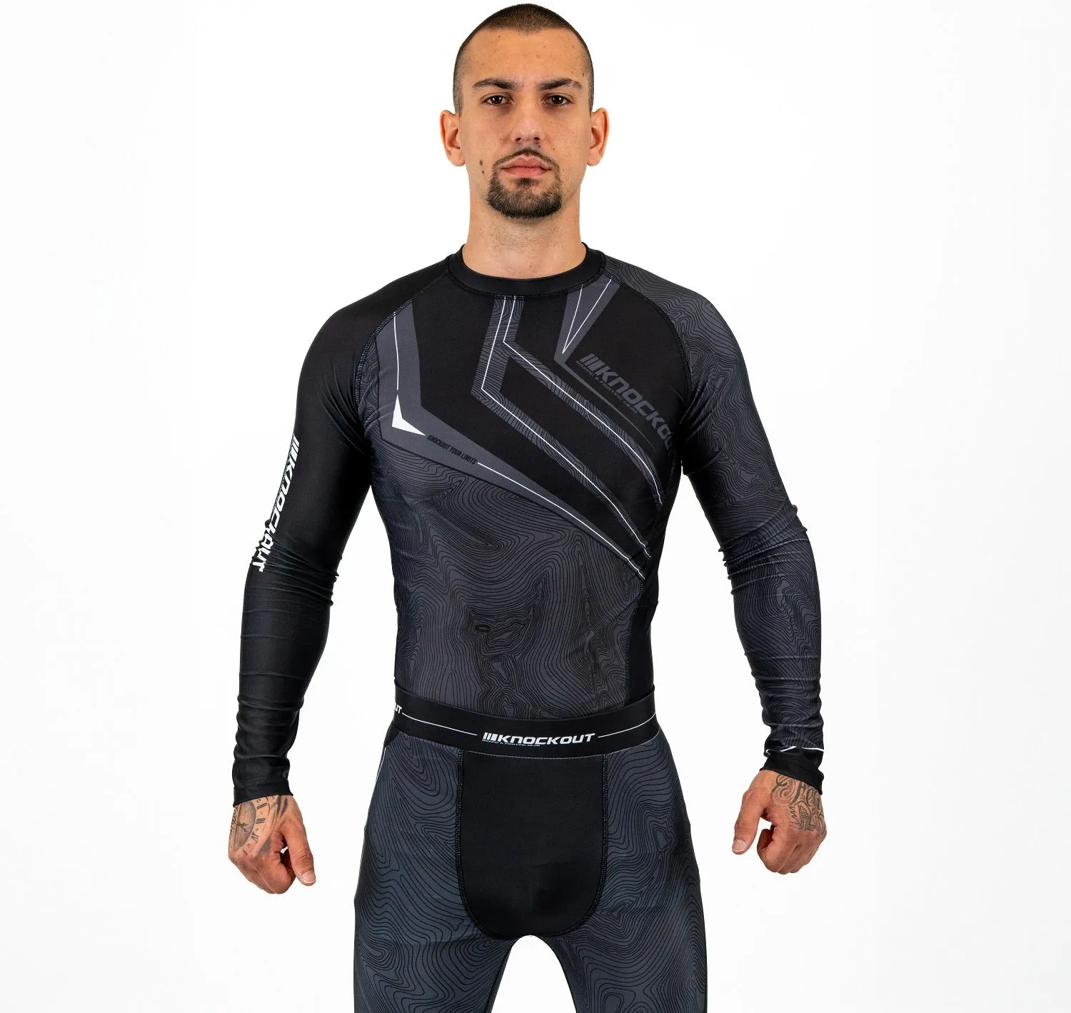 Knockout Fusion Rashguard-Long Sleeve