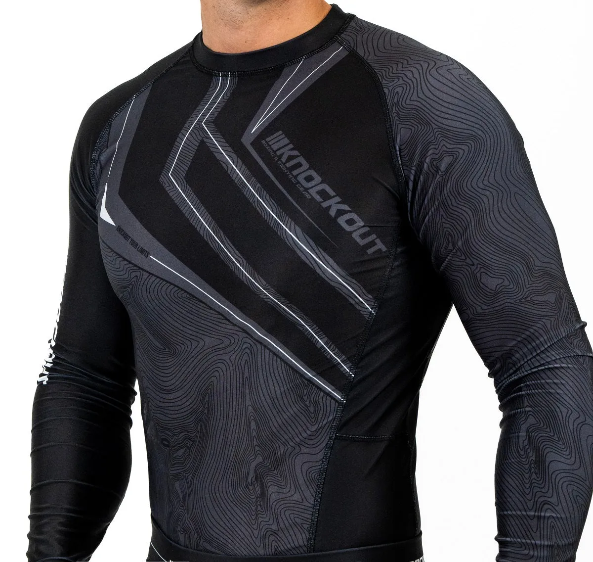 Knockout Fusion Rashguard-Long Sleeve