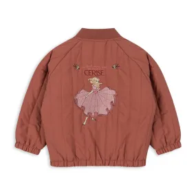 Konges Sloejd :: Juno Frill Bomber Jacket Canyon Rose