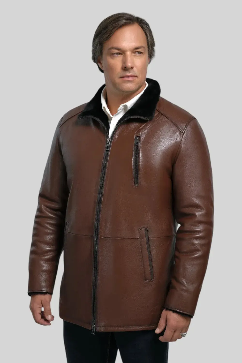 Leone Shearling Leather Jacket