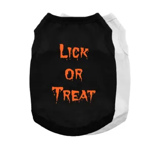 Lick or Treat Pet Shirt