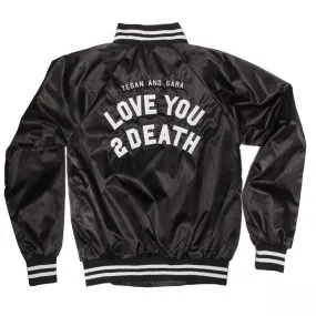 Love You To Death (Satin Baseball Bomber Jacket)