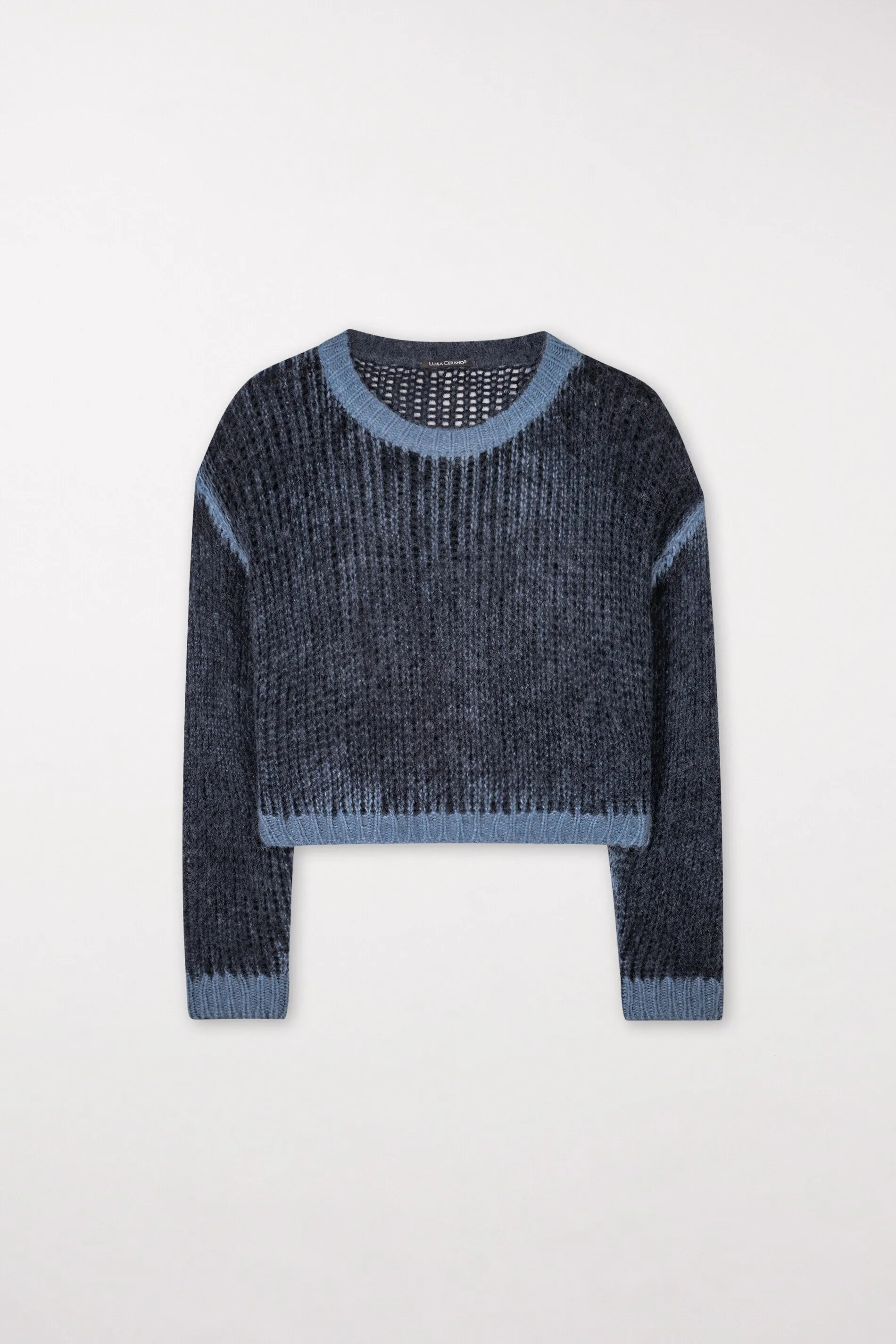 LUISA CERANO Navy Blue Jumper