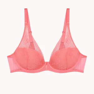 Maddie Grapefruit Plunge T-Shirt Bra