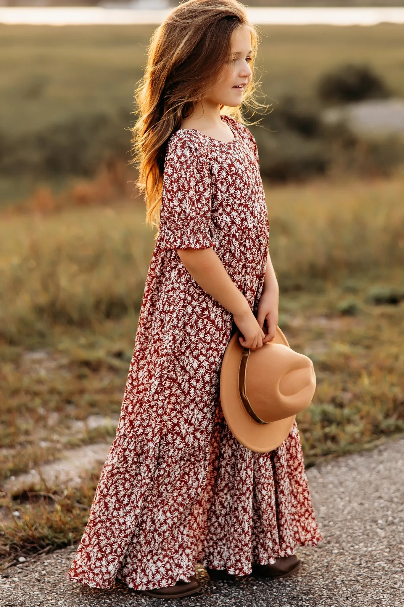 Mae Maxi Dress (whimsy red)