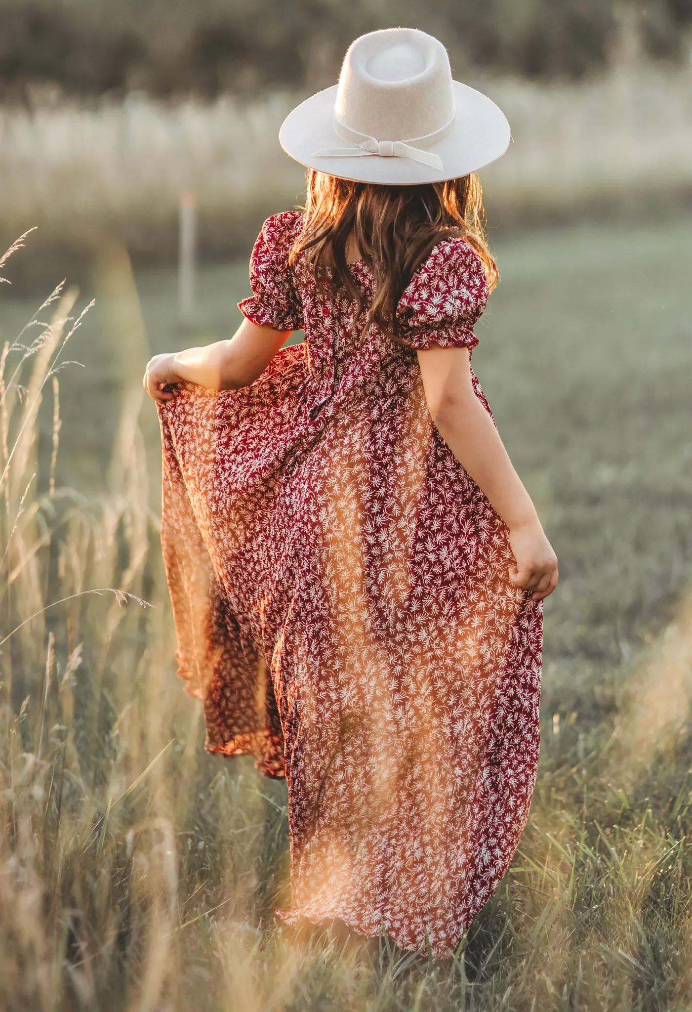 Mae Maxi Dress (whimsy red)