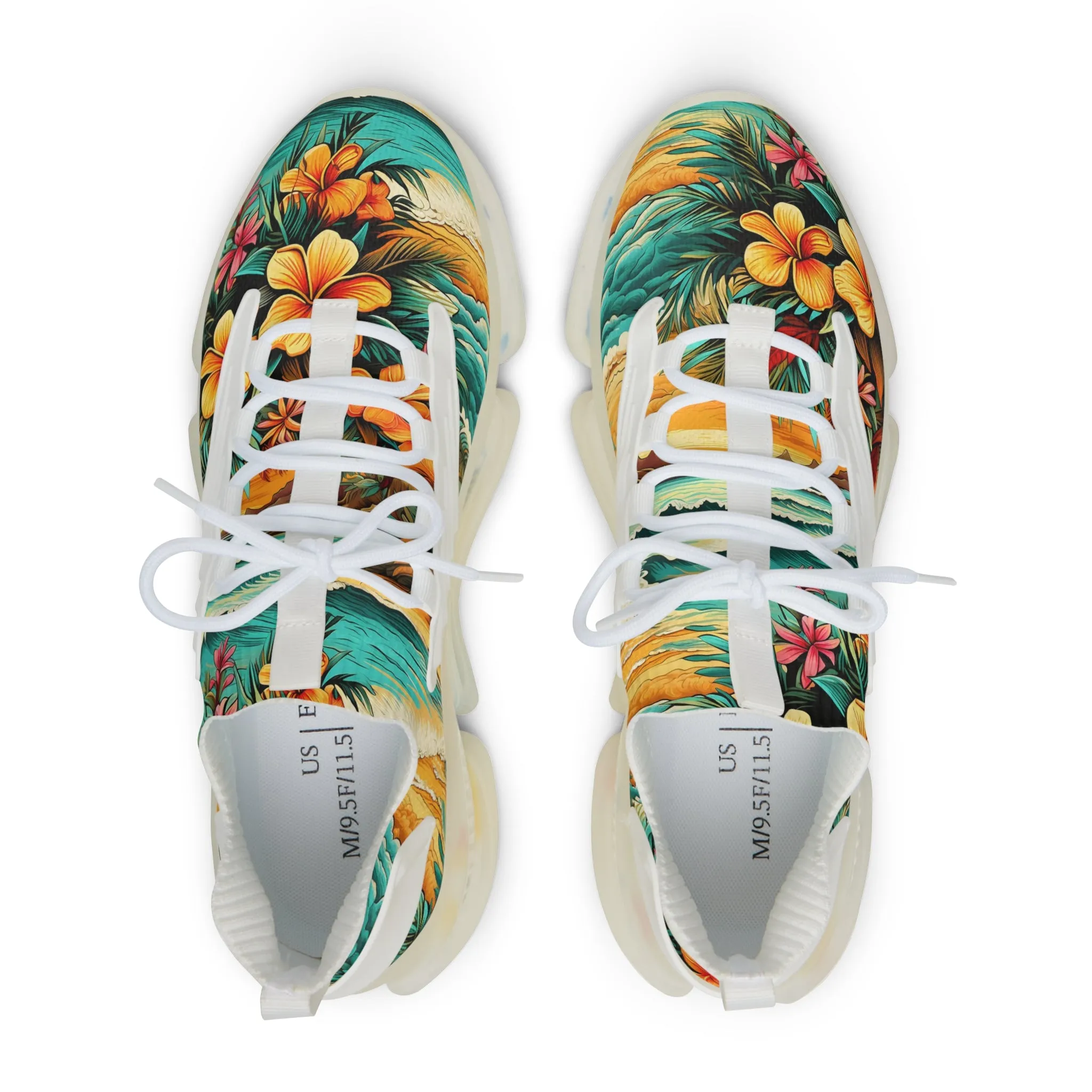 Men's Beach Theme Mesh Sneakers