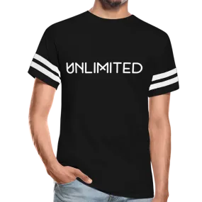 Mens T-Shirt, Unlimited Short Sleeve Vintage Sport Tee