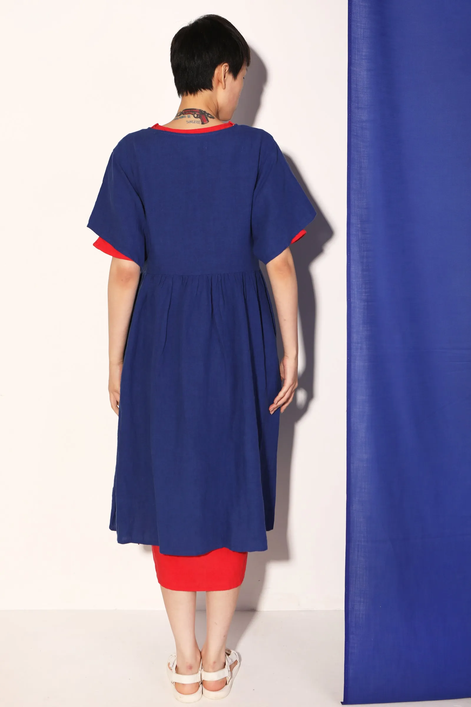 Mitch Dress Cobalt