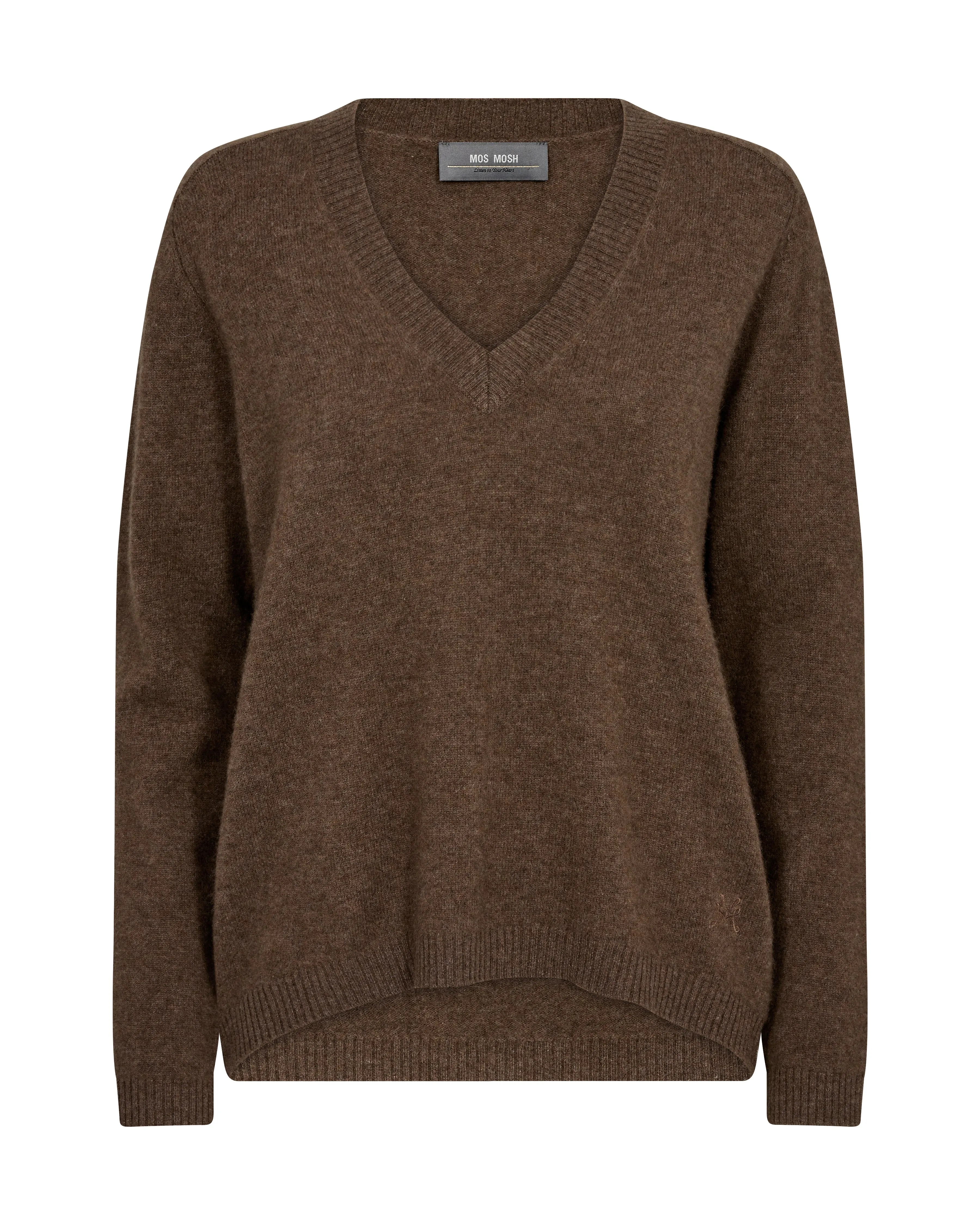 MMArlie Cashmere V-Neck Rain Drum