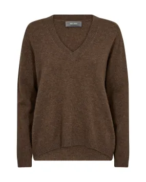 MMArlie Cashmere V-Neck Rain Drum