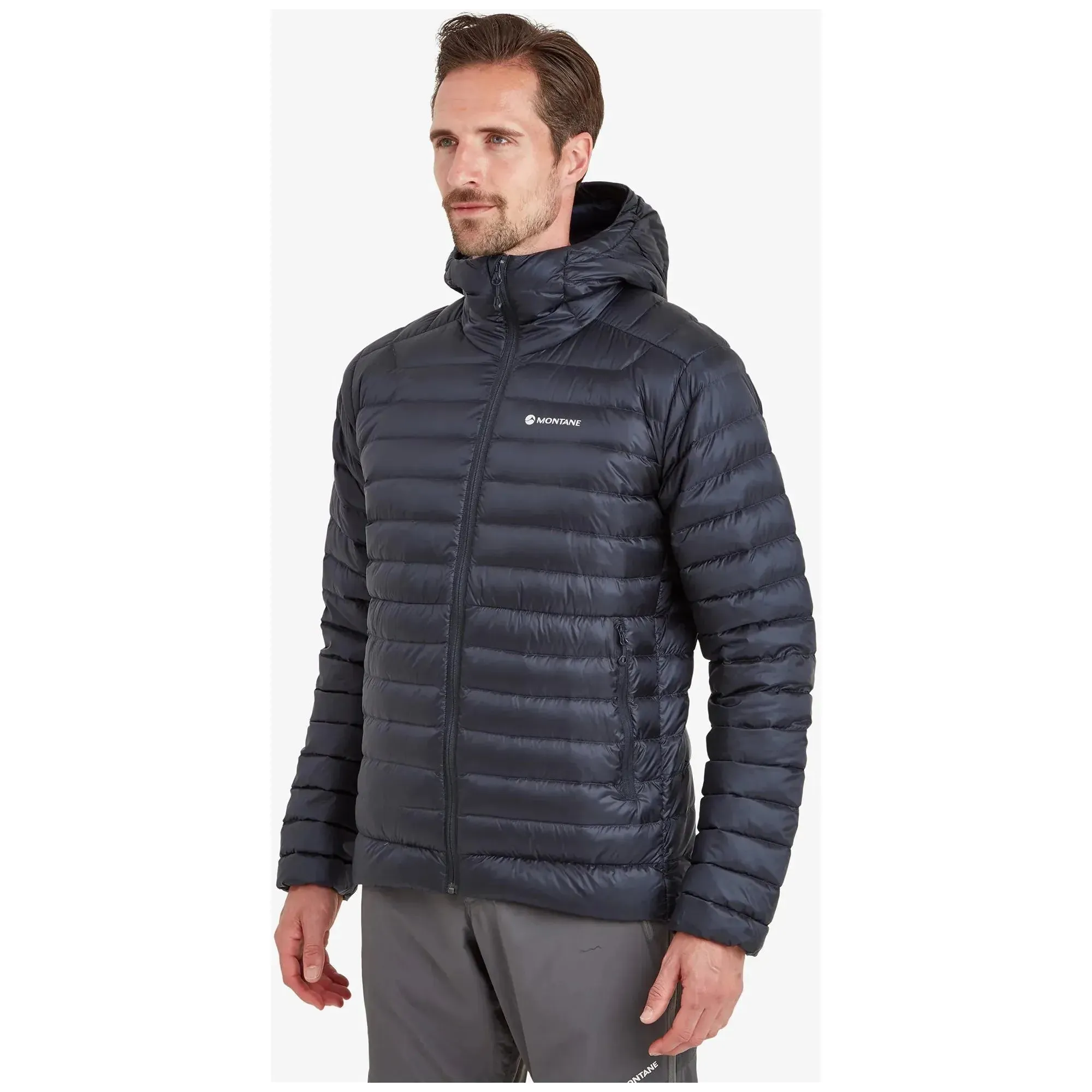 Montane Men's Anti-Freeze Hooded Down Insulated Jacket - Eclipse Blue