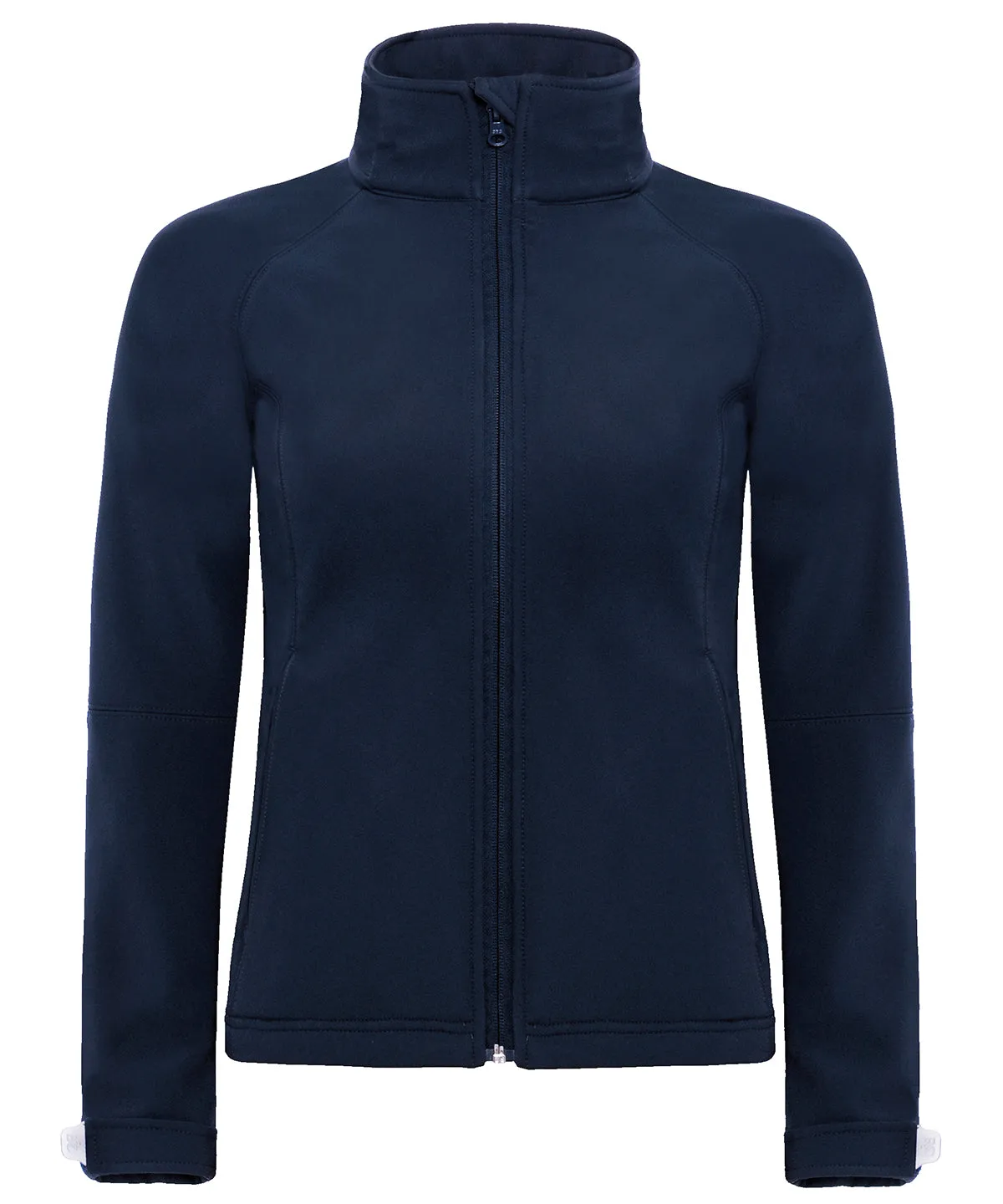 Navy - B&C Hooded softshell /women