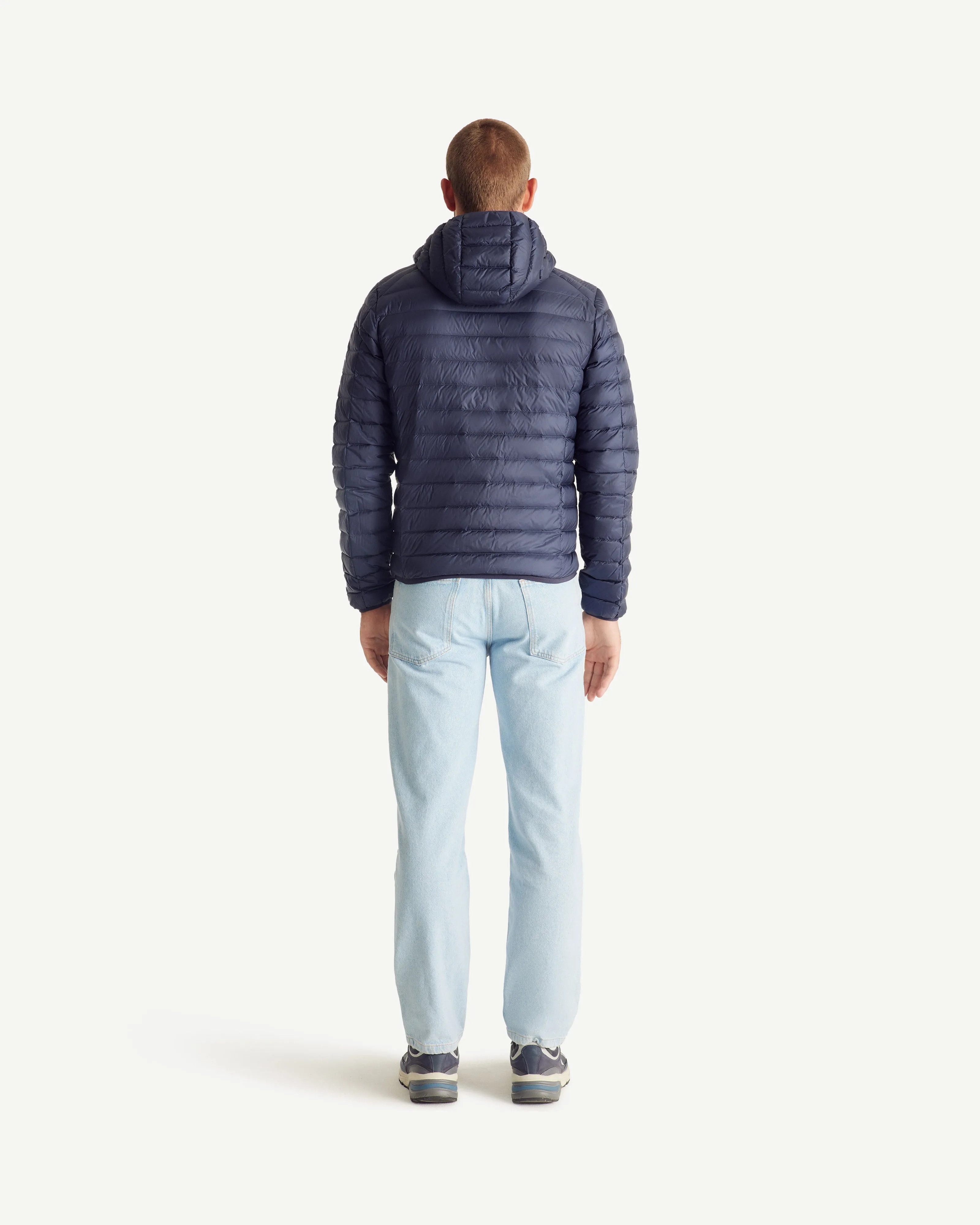 Navy Lightweight down jacket Nico