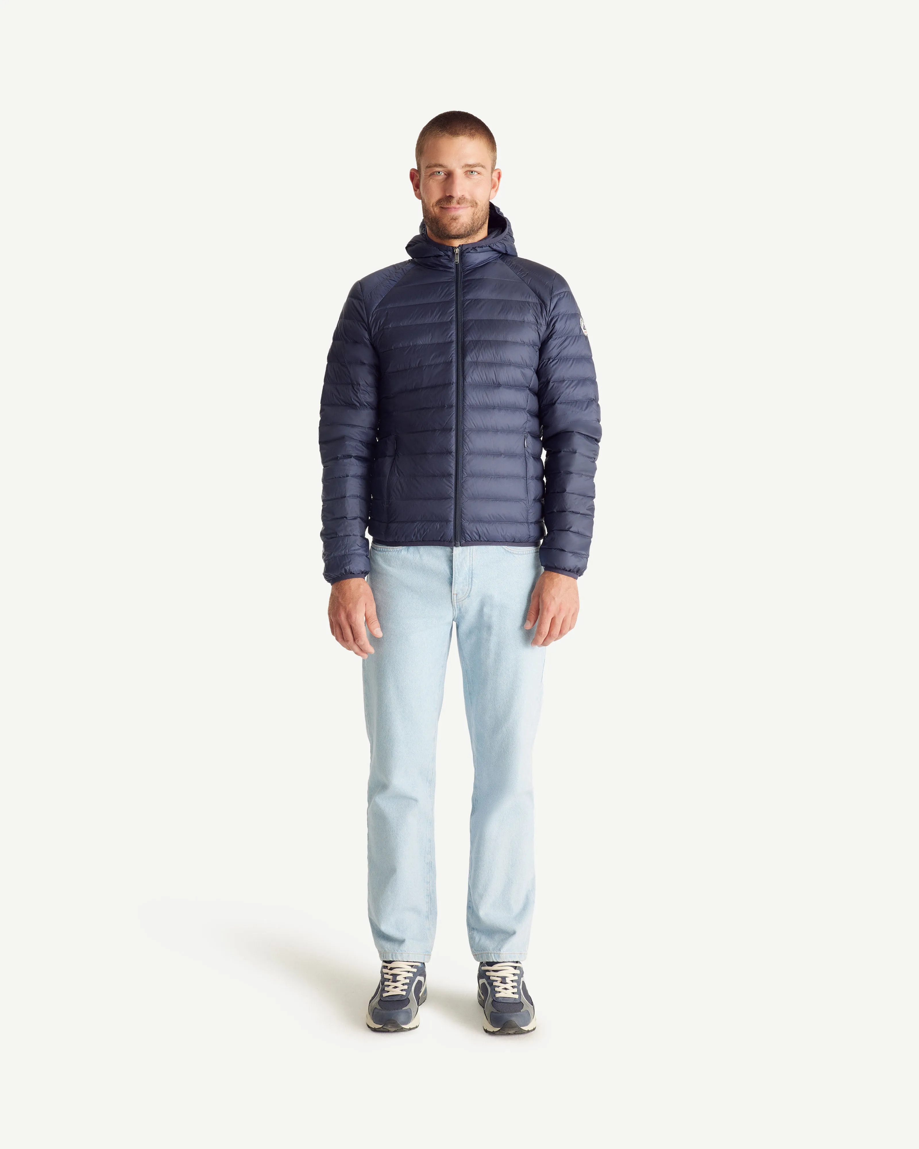 Navy Lightweight down jacket Nico