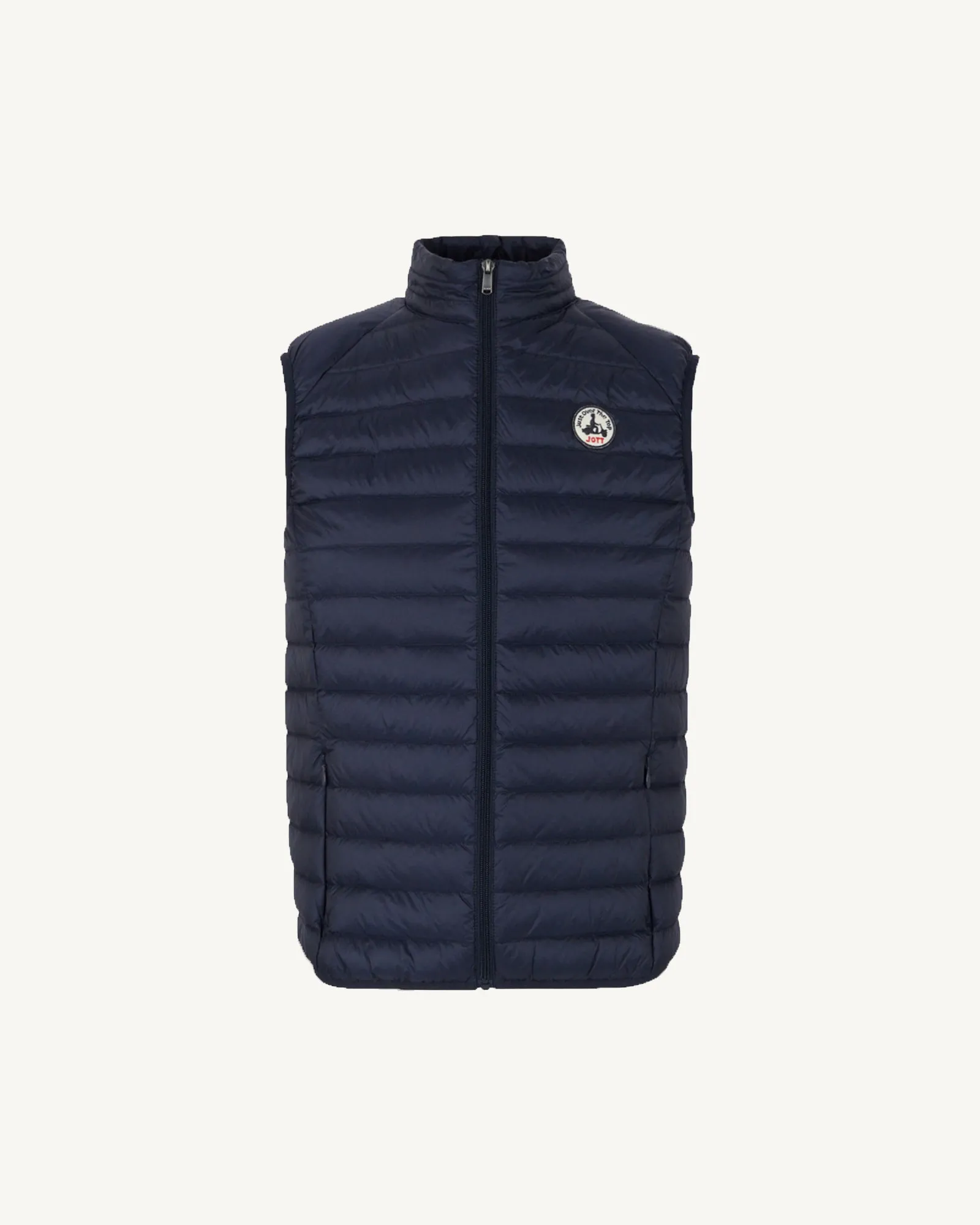 Navy Sleeveless down jacket Tom