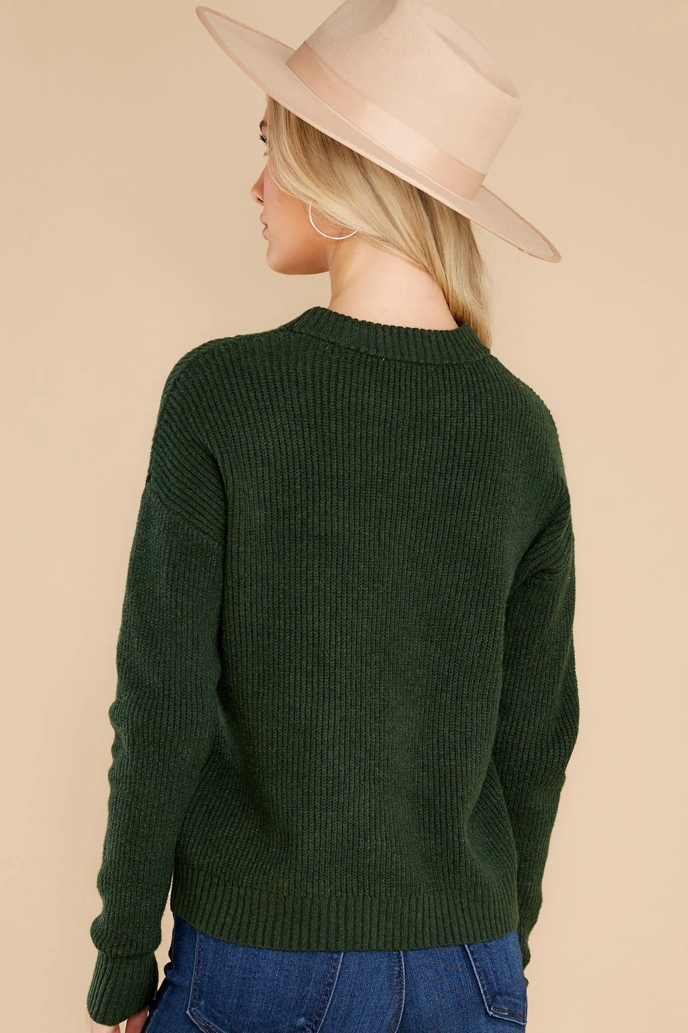 No Ordinary Day Evergreen Sweater