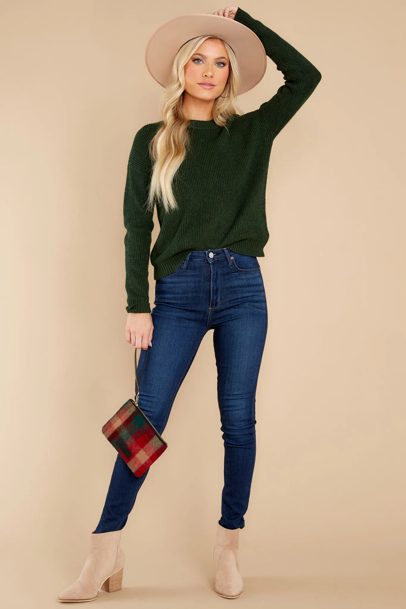 No Ordinary Day Evergreen Sweater