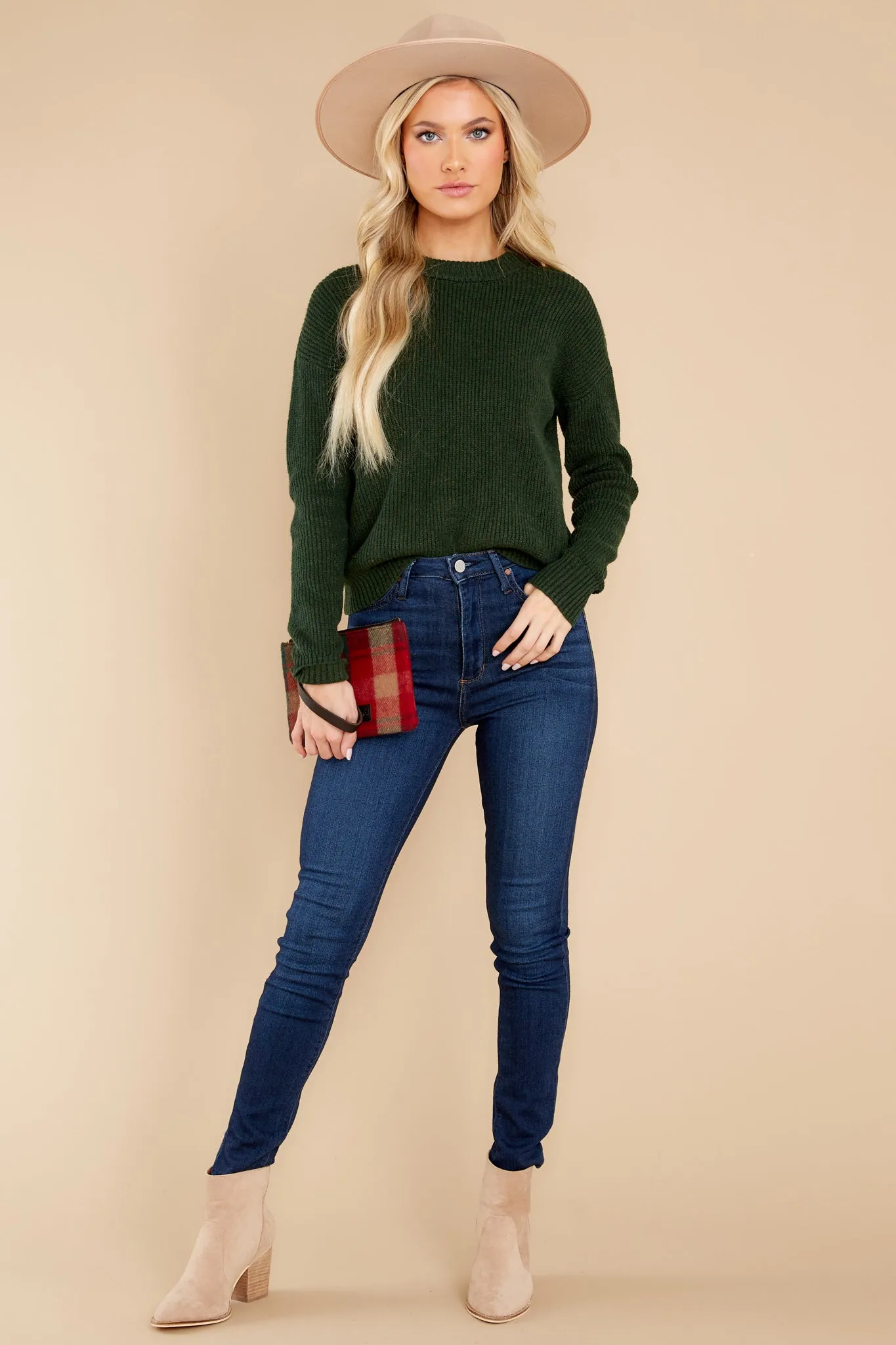 No Ordinary Day Evergreen Sweater