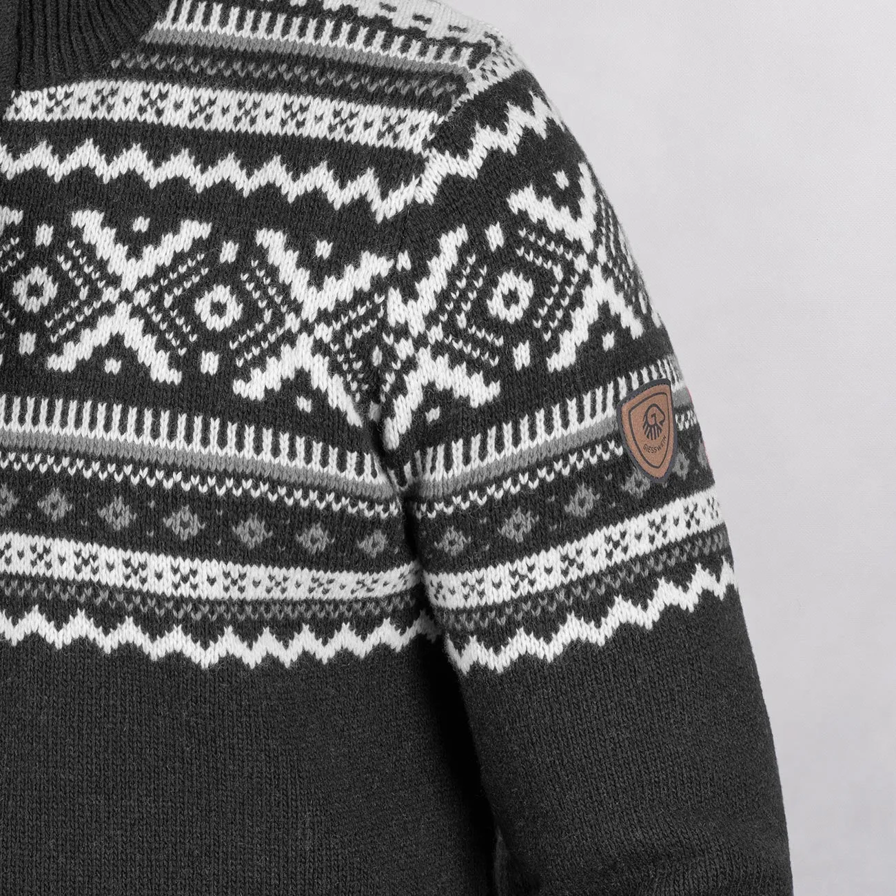 Nordic Sweater Zip Men