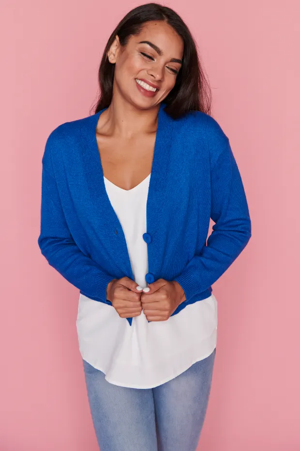 Norma Moon Blue Cardi