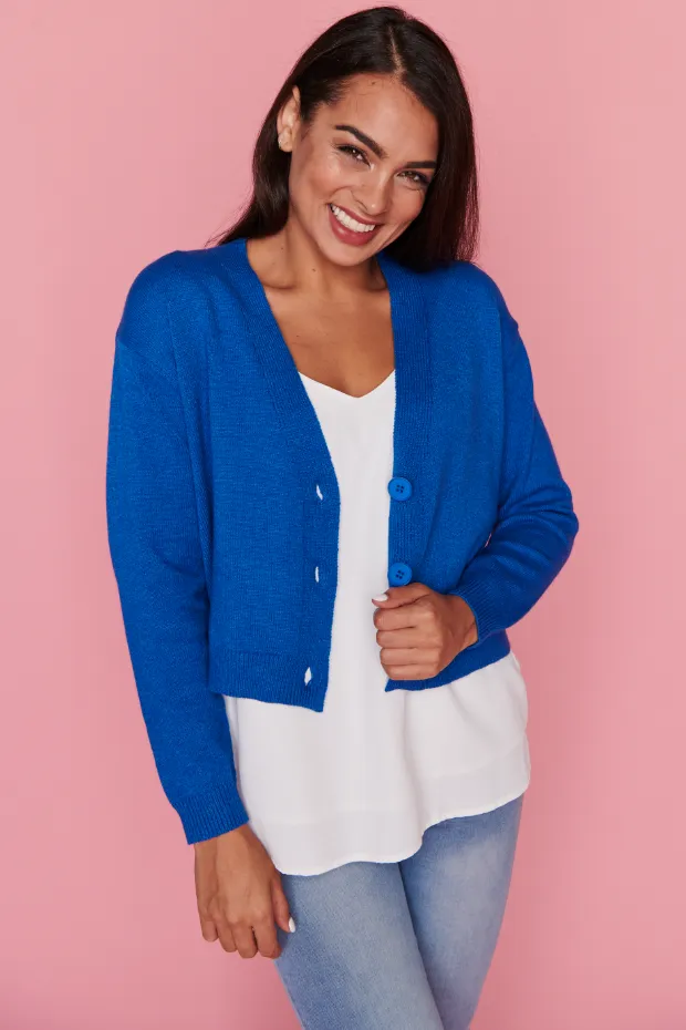 Norma Moon Blue Cardi