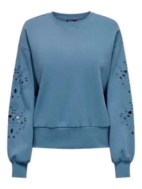 Onlwinnie L/s O-neck Swt - Rafblauw