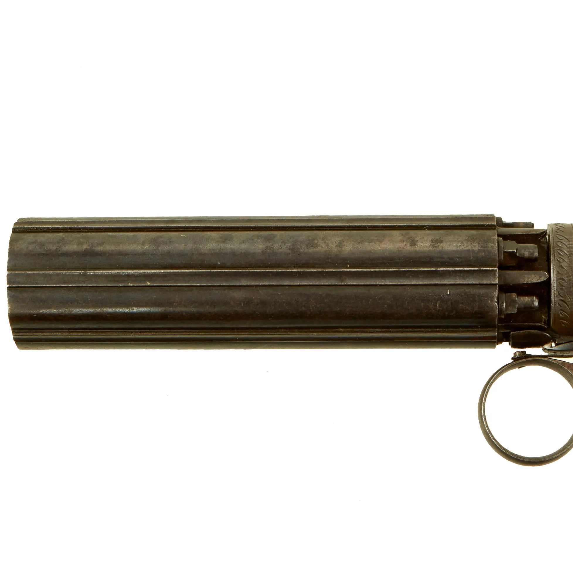 Original 19th Century U.S. Manufactured J.R. Cooper Style Underhammer Pepperbox Percussion Revolver - circa 1850