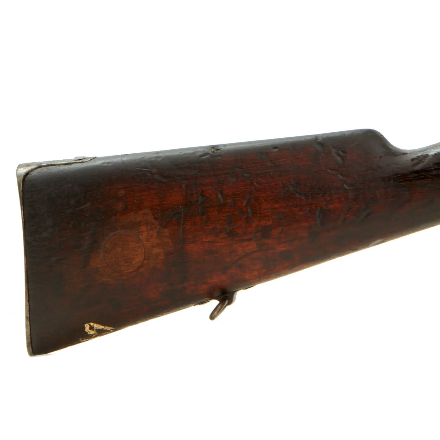 Original Antique Brazilian M1894 Mauser 7×57mm Infantry Rifle by F.N. Herstal in Belgium - Matching Serial I5355