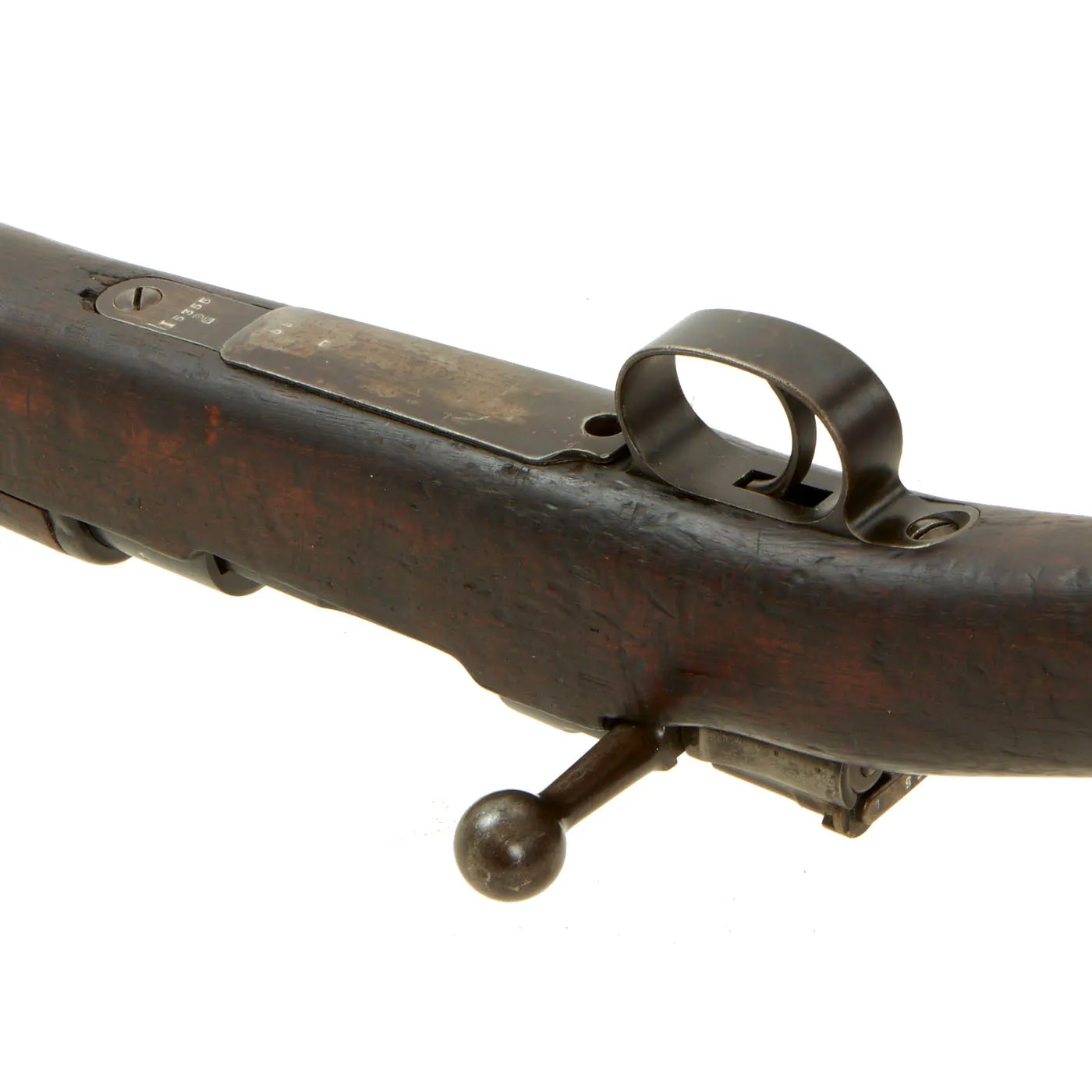 Original Antique Brazilian M1894 Mauser 7×57mm Infantry Rifle by F.N. Herstal in Belgium - Matching Serial I5355