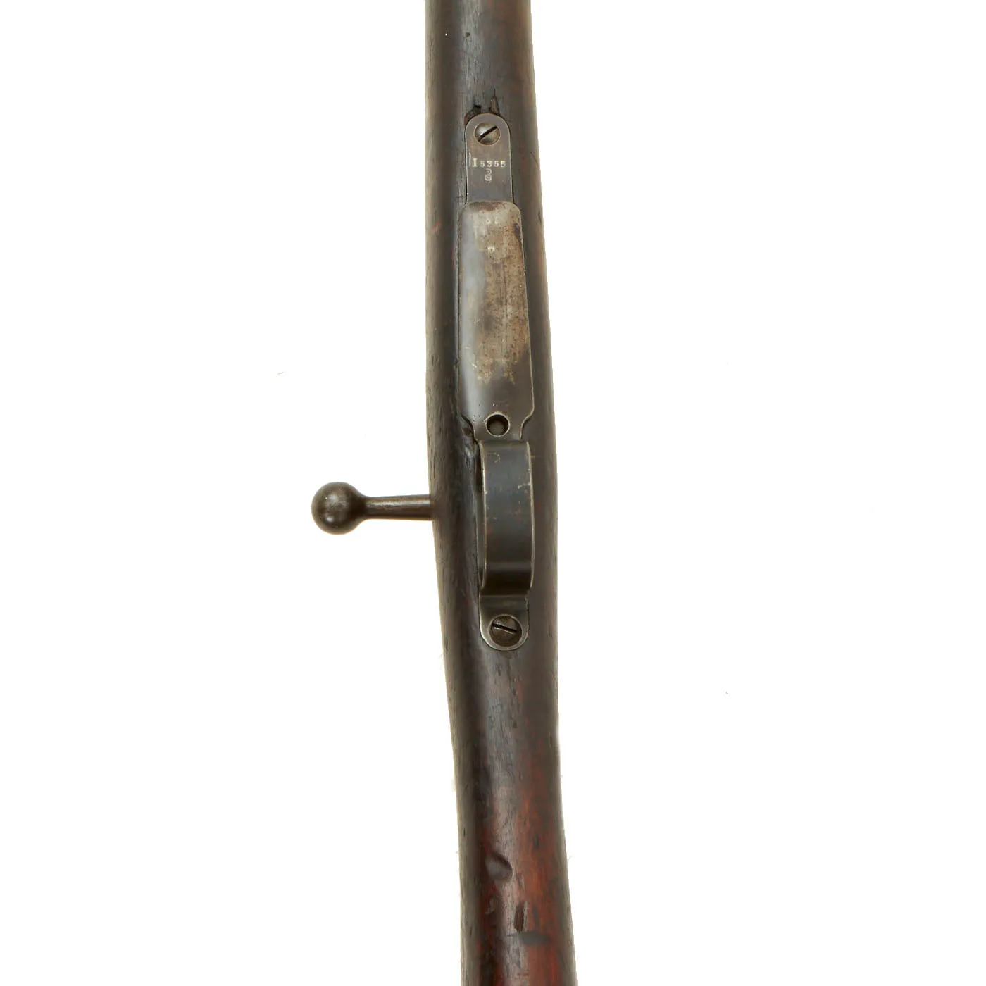 Original Antique Brazilian M1894 Mauser 7×57mm Infantry Rifle by F.N. Herstal in Belgium - Matching Serial I5355