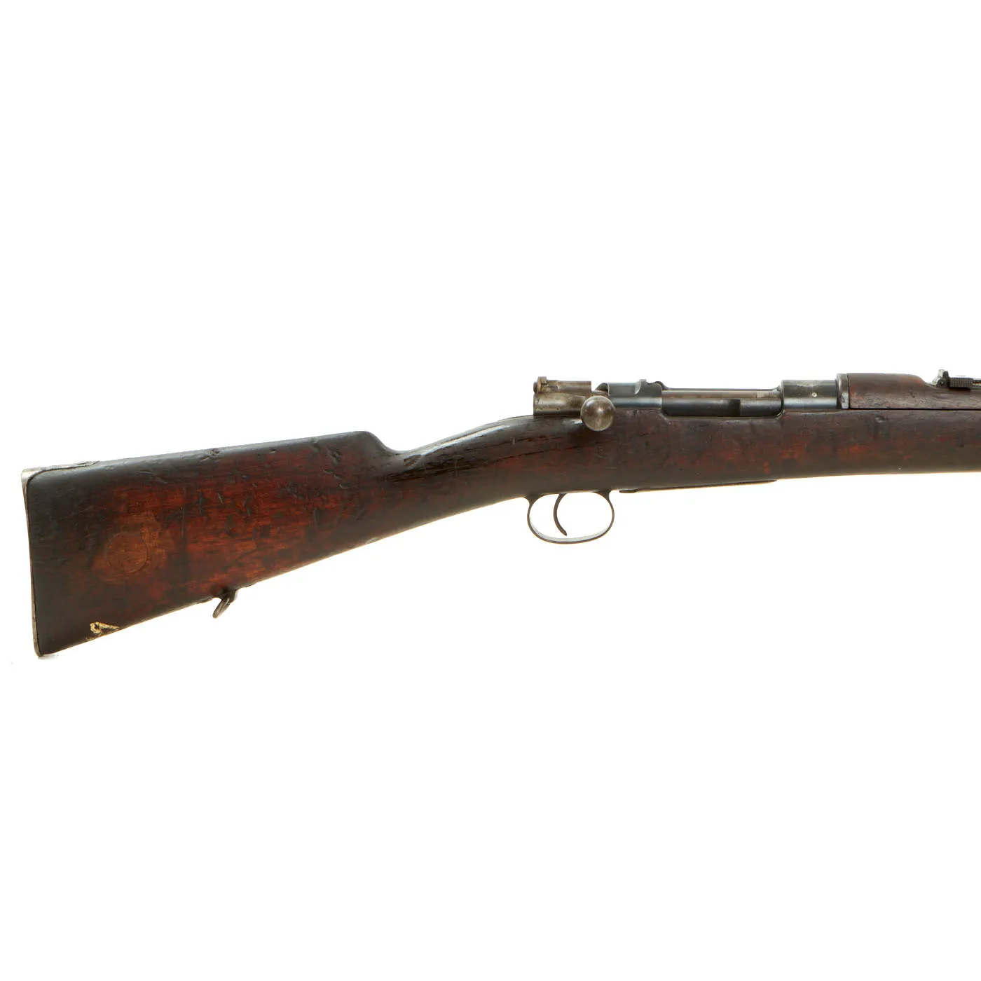 Original Antique Brazilian M1894 Mauser 7×57mm Infantry Rifle by F.N. Herstal in Belgium - Matching Serial I5355