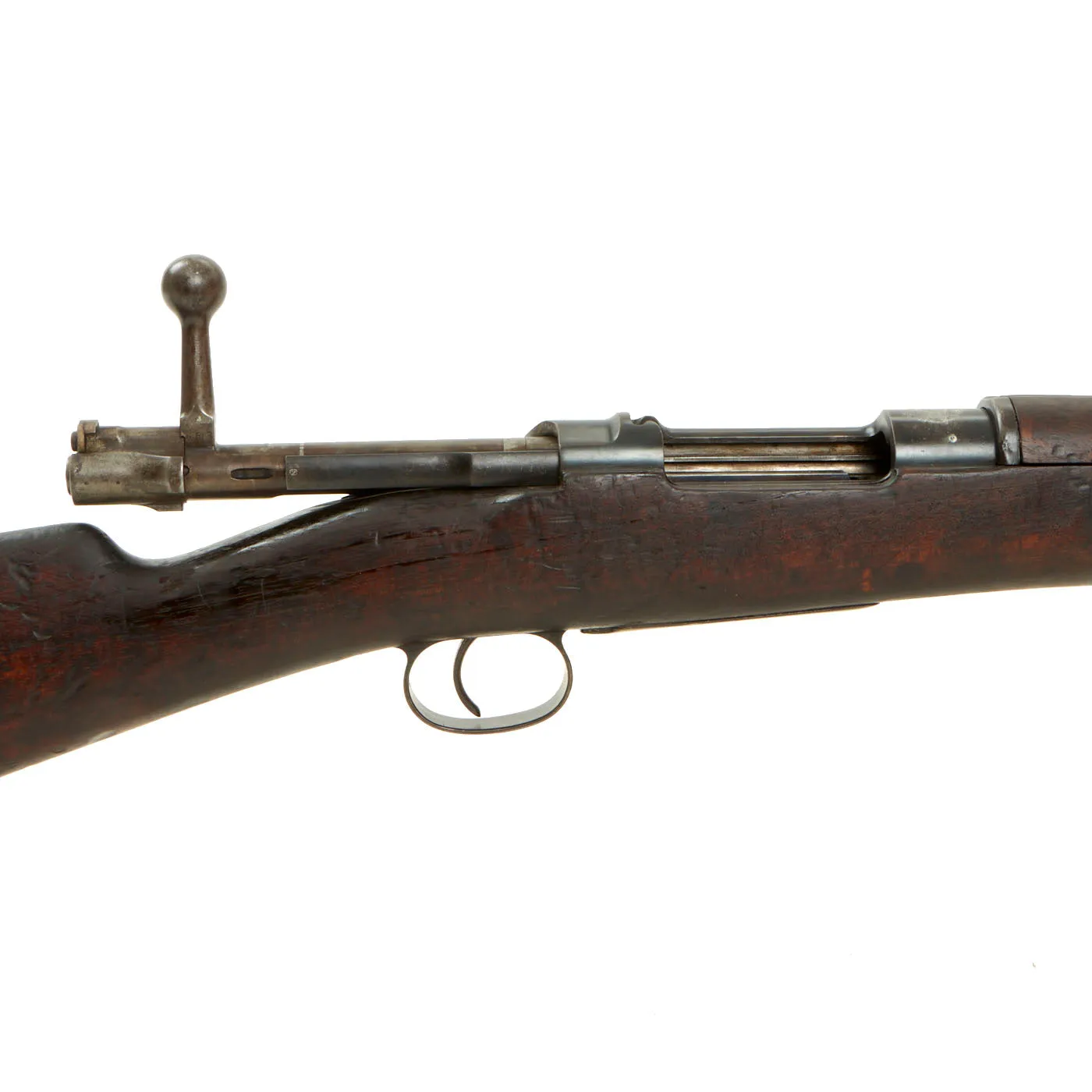 Original Antique Brazilian M1894 Mauser 7×57mm Infantry Rifle by F.N. Herstal in Belgium - Matching Serial I5355