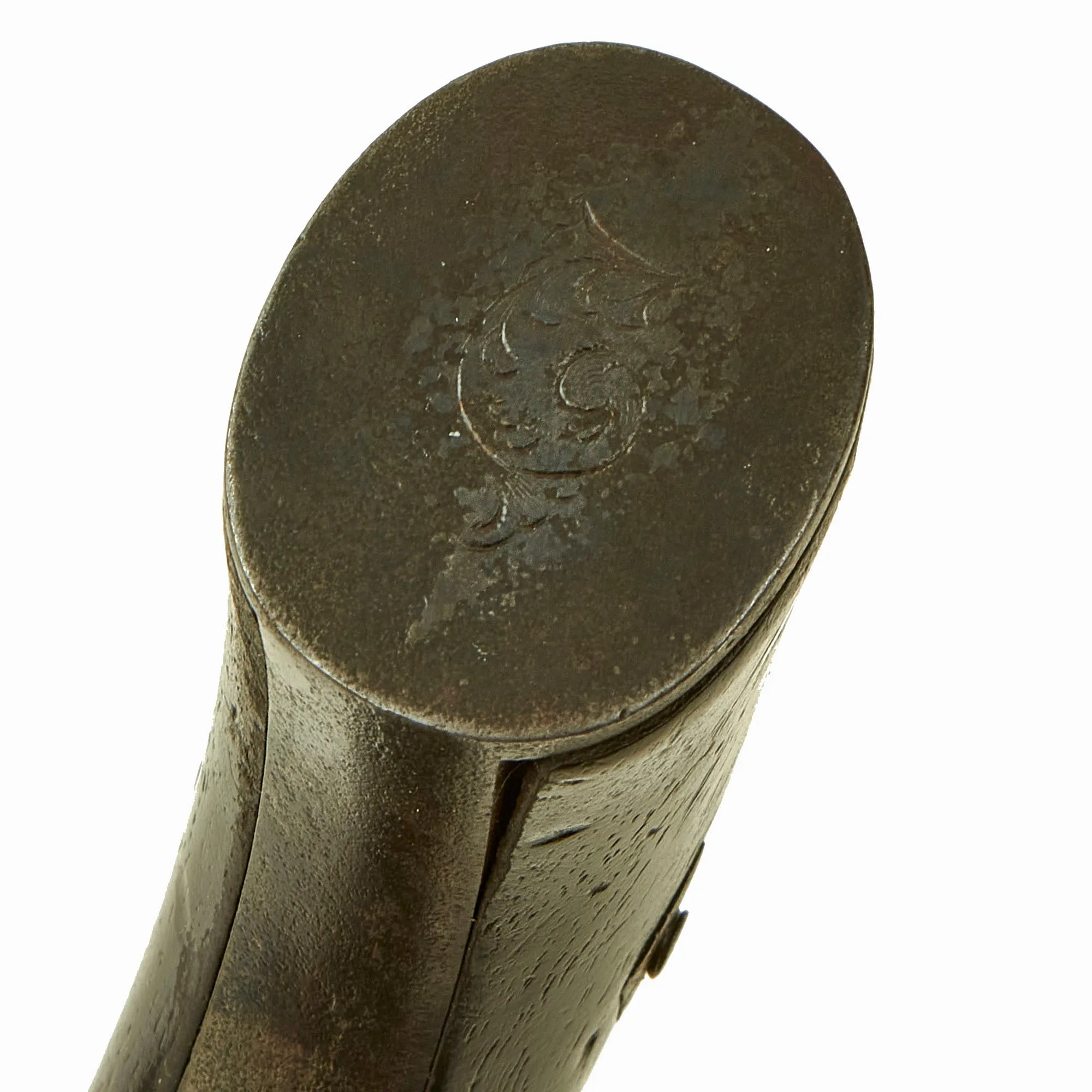 Original British Early Victorian Pepperbox Percussion Revolver with Birmingham Proofs - circa 1840