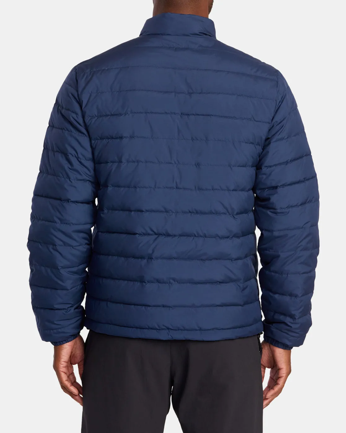 Packable Puffa Jacket - Army Blue