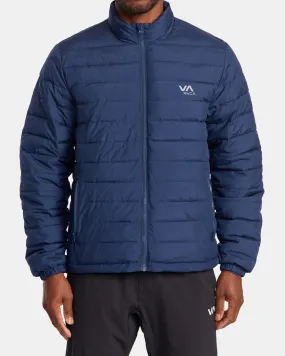 Packable Puffa Jacket - Army Blue