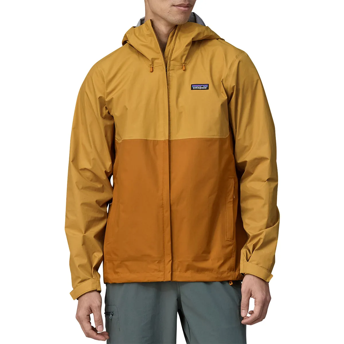 Patagonia Torrentshell 3L Hooded Zip Jacket - Golden Caramel