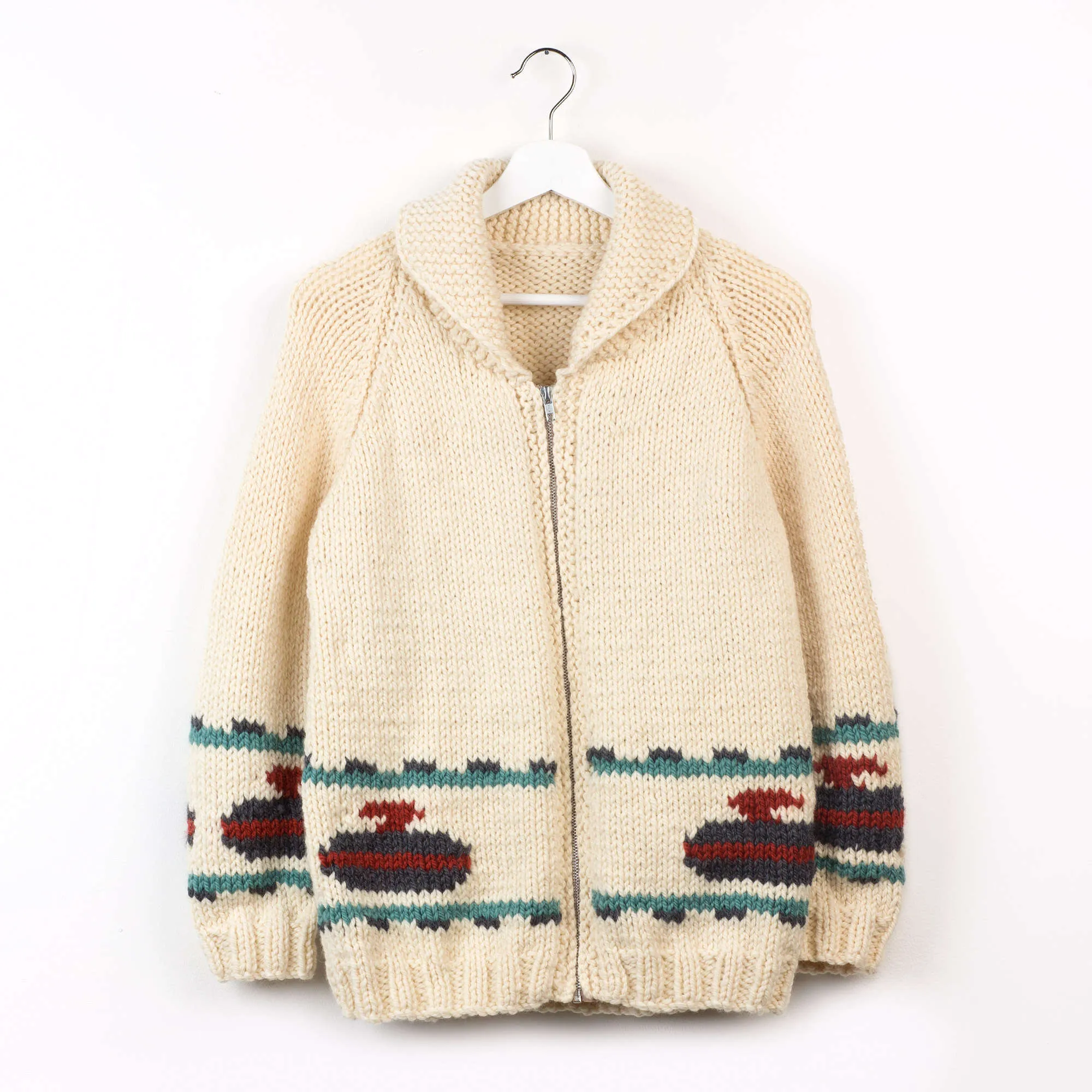 Patons Knit Curling Sweater