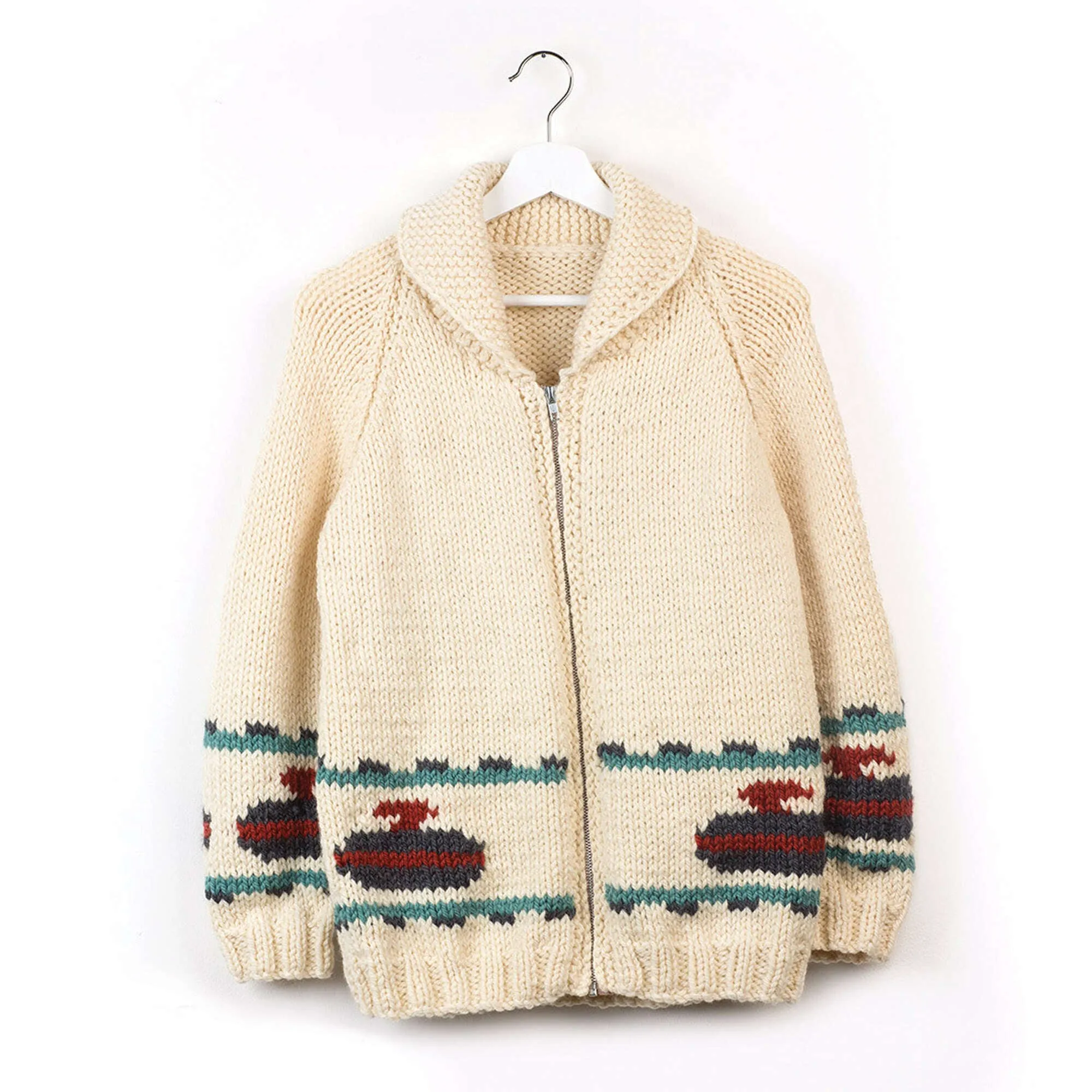 Patons Knit Curling Sweater