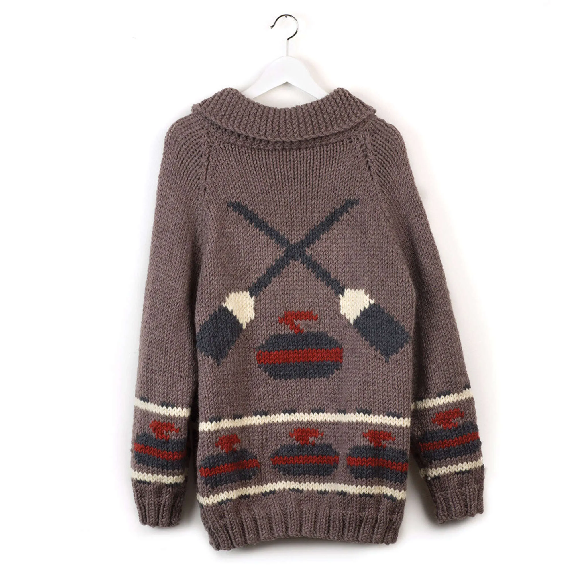 Patons Knit Curling Sweater