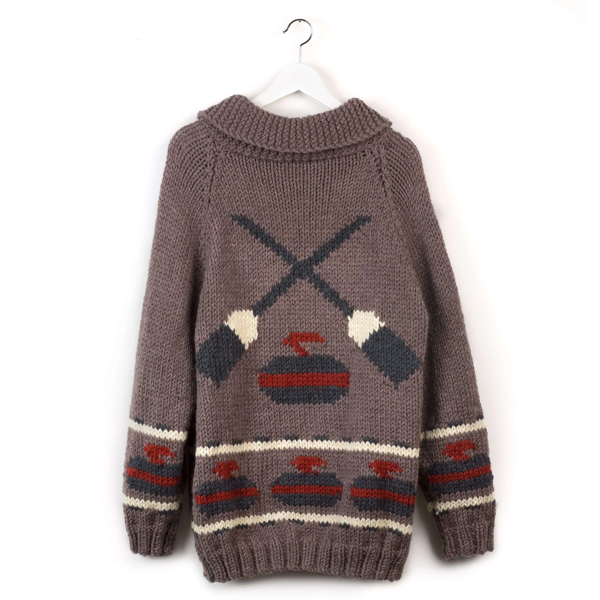 Patons Knit Curling Sweater