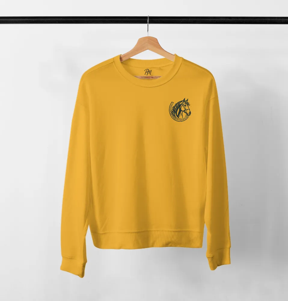 Paul Malone Horseshoe Crewneck Sweater