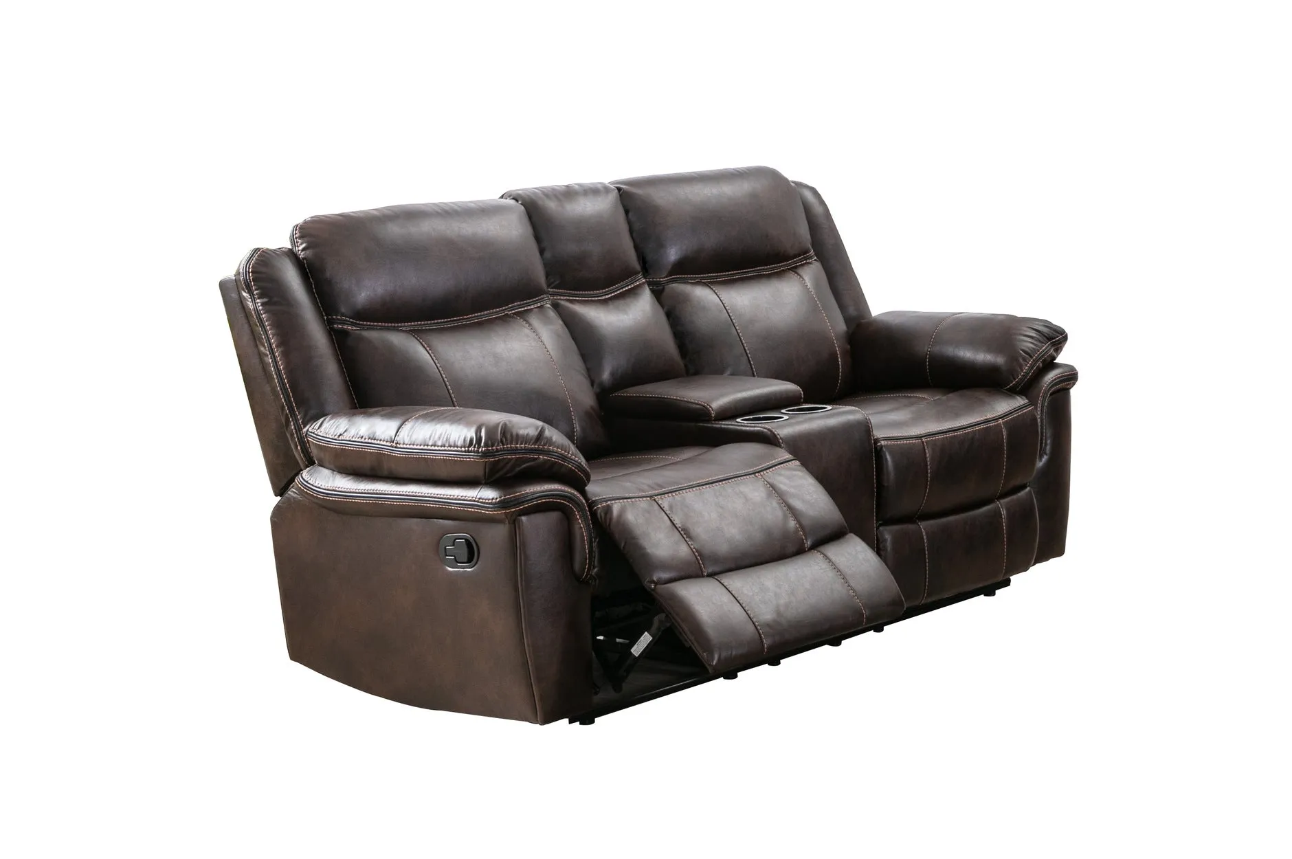 Peabody Brown Reclining Living Set