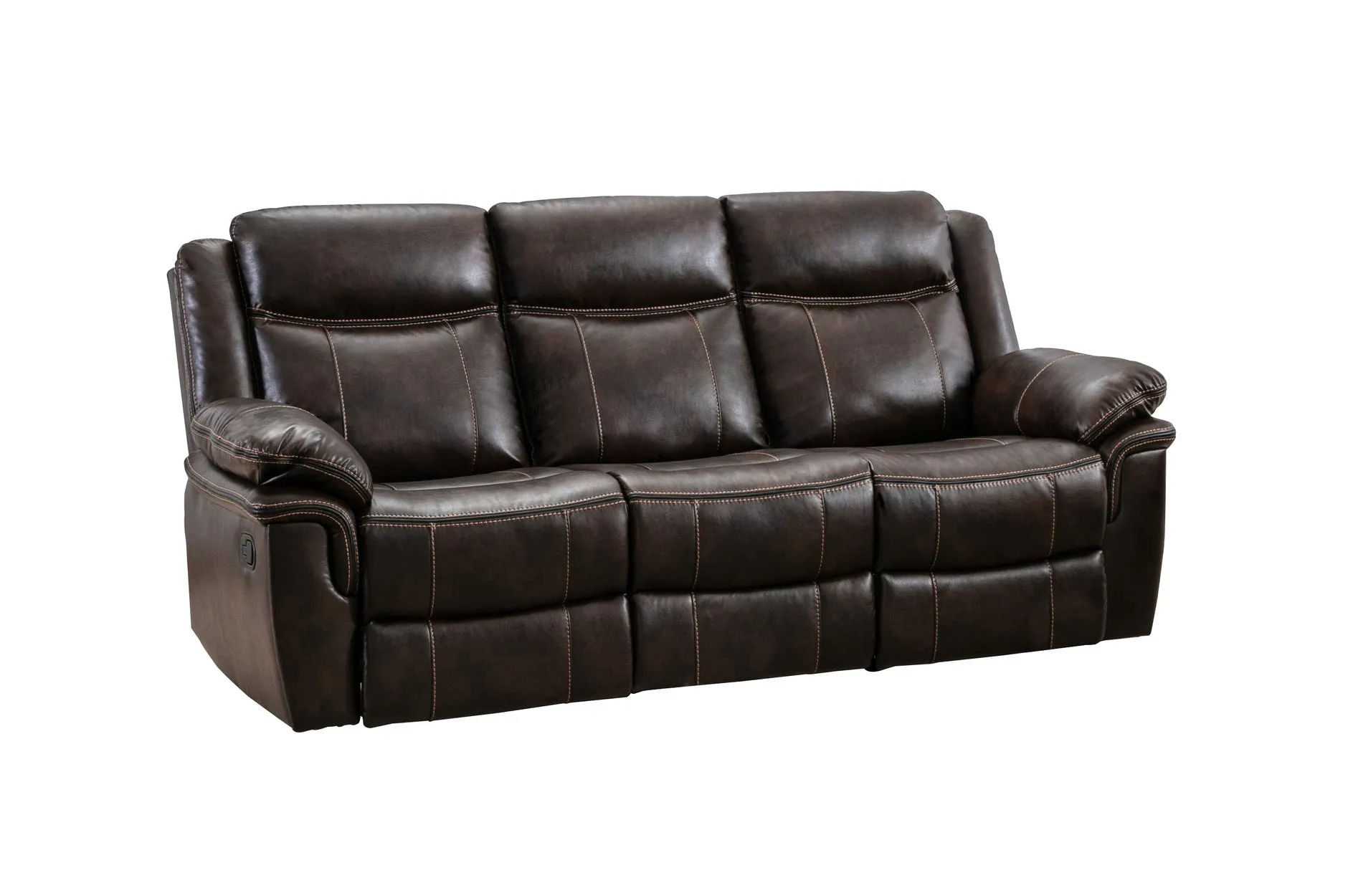 Peabody Brown Reclining Living Set