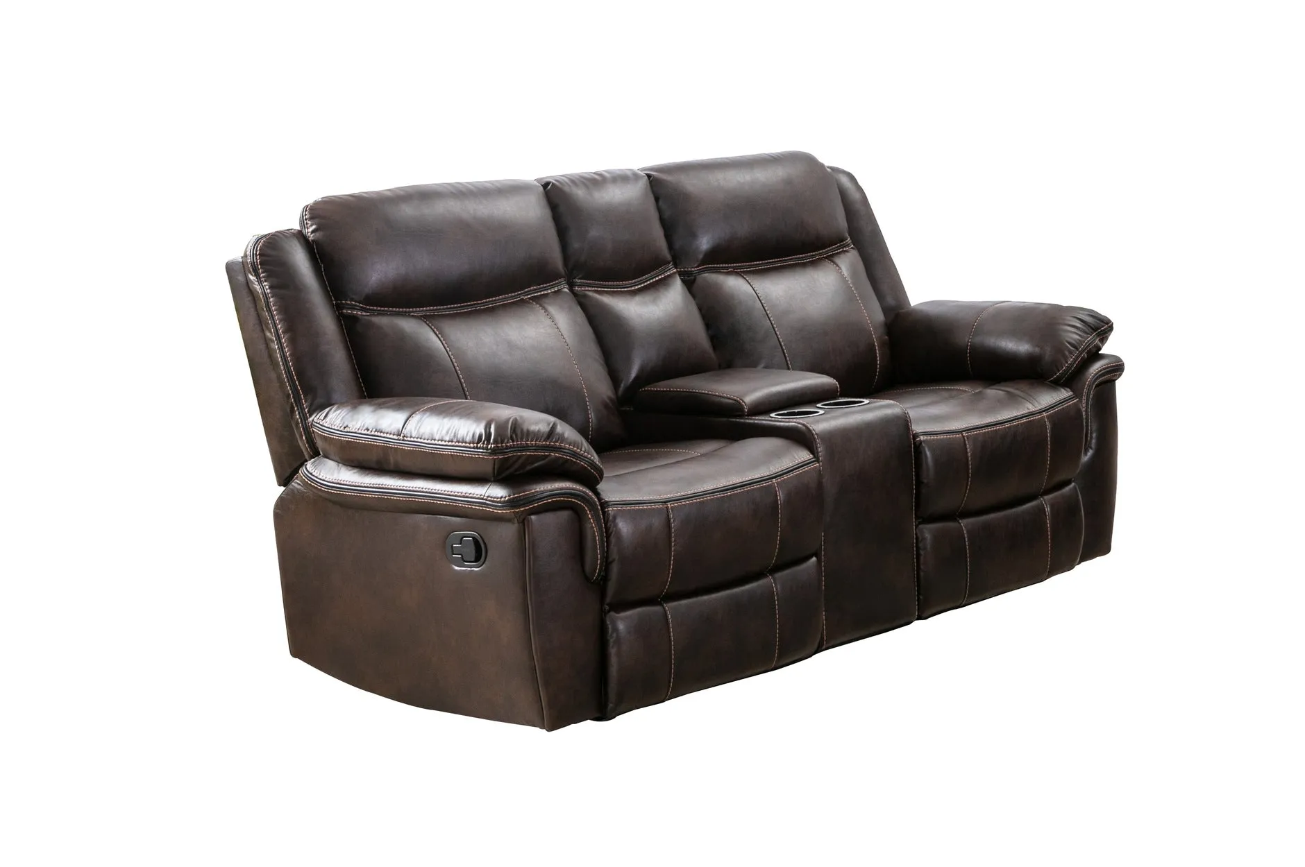 Peabody Brown Reclining Living Set