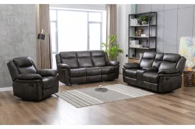 Peabody Grey Reclining Living Set