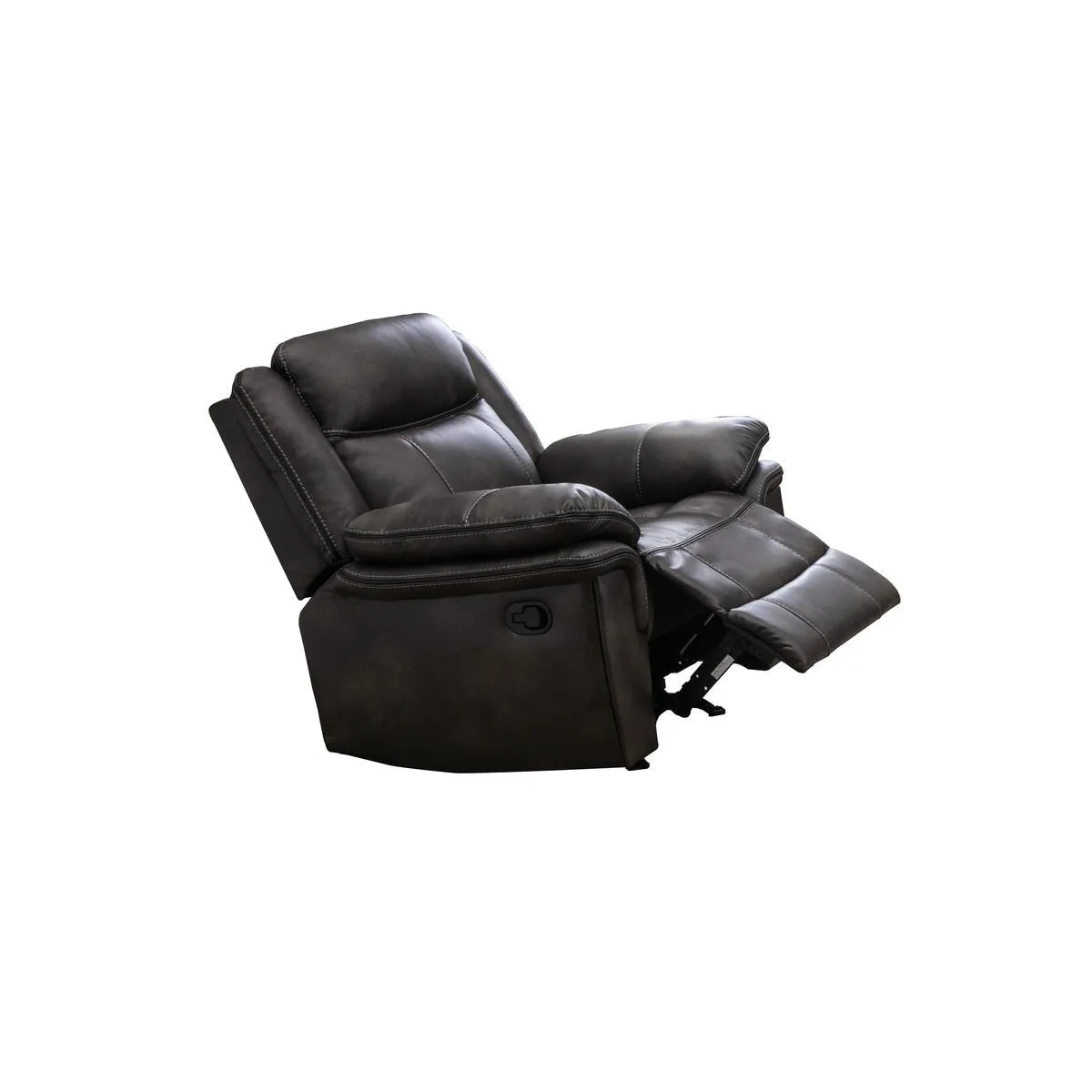 Peabody Grey Rocker Recliner