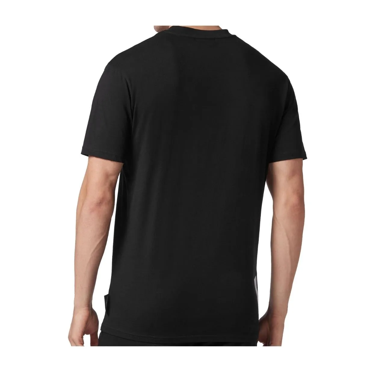 Plein Sport Tiger Scratch Print Black T-Shirt