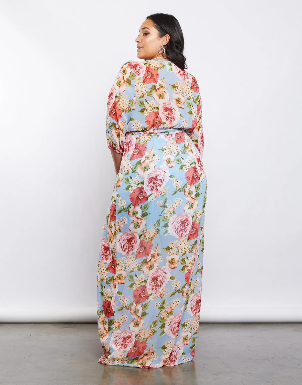 Plus Size Dreamless Maxi Dress